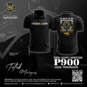 masonic poloshirt